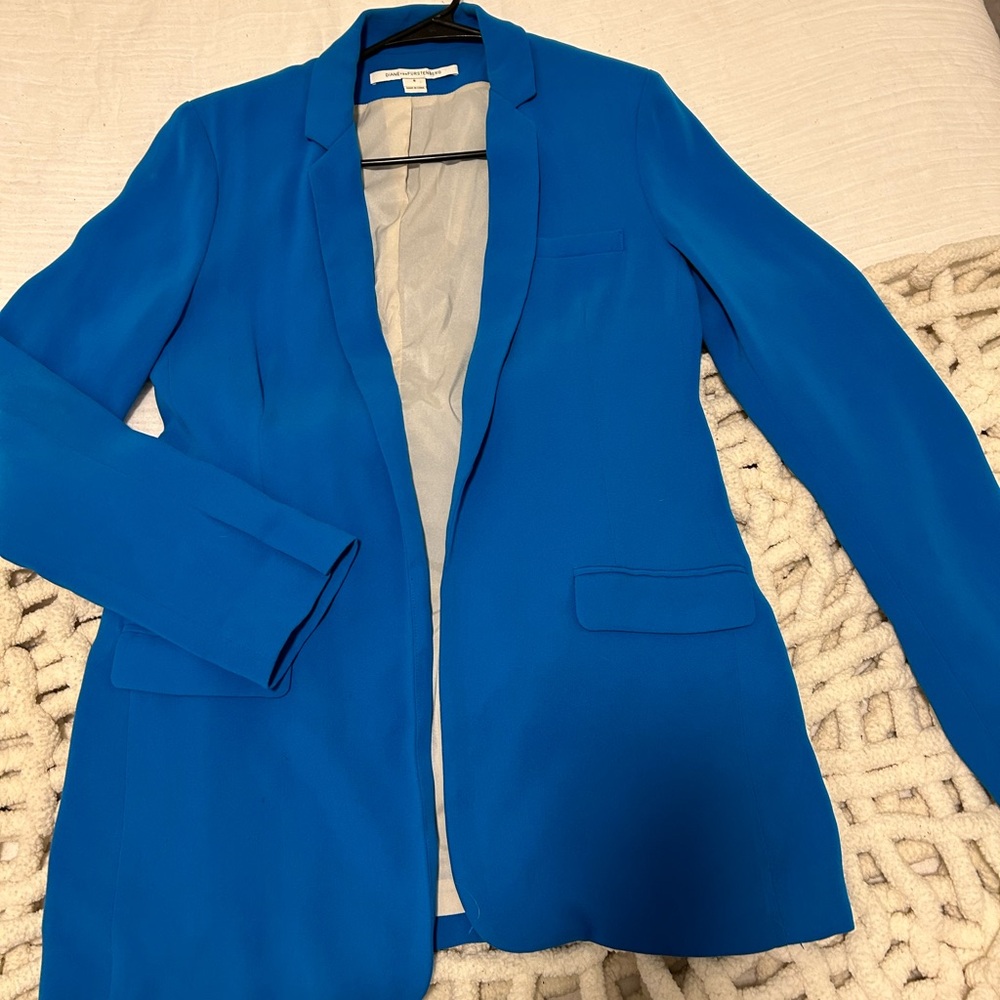 DIANEVONFURSTENBERG blue blazer